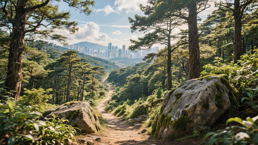 广东梧桐山景区智慧文旅项目实景