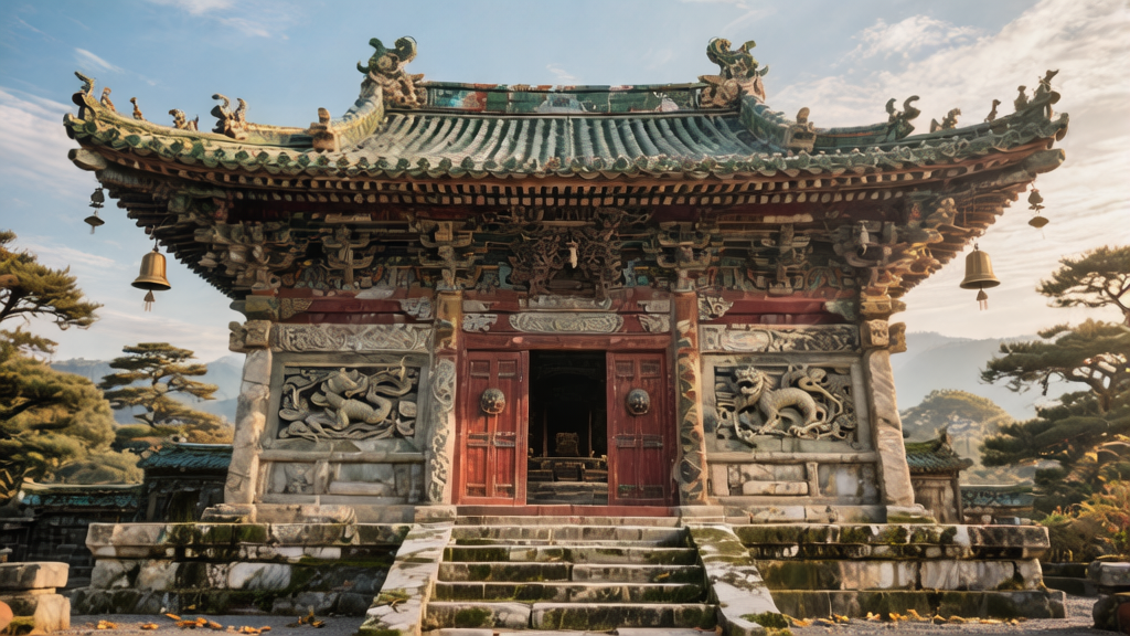 陕西留坝张良庙景区智慧文旅项目实景